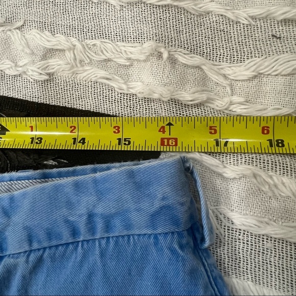 Peter Millar Mens Golf Shorts Size 34 Pima Cotton Color Blue Casual Classic EUC - Picture 5 of 6